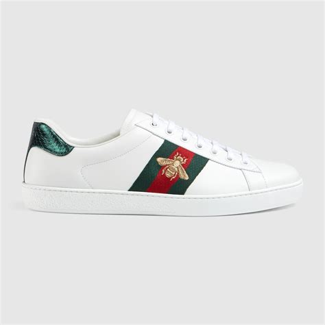 sneaker bassa ace in pelle gucci offerta|Sneaker Ace uomo ricamata in pelle bianca .